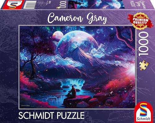 Schmidt Spiele 58524 Himmelsflüstern, Cameron Gray 1000 Teile Puzzle, Mehrfarbig von Schmidt