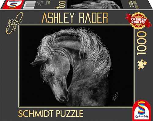 Schmidt Spiele 58543 Power, Pferd, Im Zeichen der Stärke, Ashley Rader, 1000 Teile Puzzle, Mehrfarbig von Schmidt Spiele