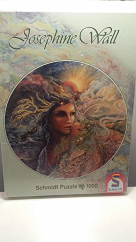 Schmidt Spiele 58847 - Josephine Wall, Die Elemente, rundes 1000 Teile Puzzle von Schmidt