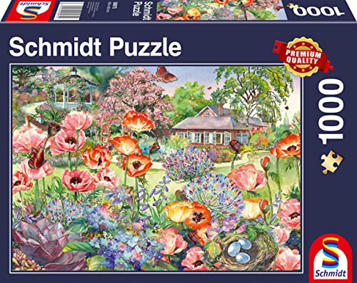 Schmidt Spiele Blühender Garten, 1.000 Teile Puzzle von Schmidt