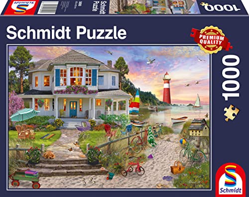 Schmidt Spiele Das Strandhaus, 1.000 Teile Puzzle von Schmidt