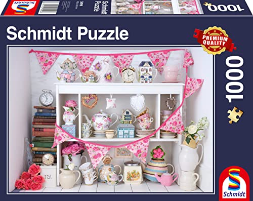 Schmidt Spiele 58996 Tea Time, 1000 Teile Puzzle von Schmidt