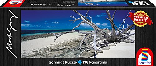 Schmidt Spiele 59362 - Mark Gray, Green Island - Queensland, Australia, 136 Teile, Klassische Puzzle von Schmidt