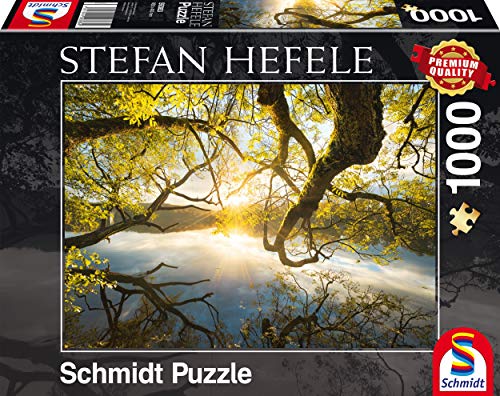 Schmidt Spiele 59383 - Stefan Hefele, Umarmung aus Gold, Puzzle, 1000 Teile von Schmidt Spiele