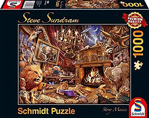 Schmidt Spiele 59661 Steve Sundram, Story Mania, 1000 Teile Puzzle von Schmidt