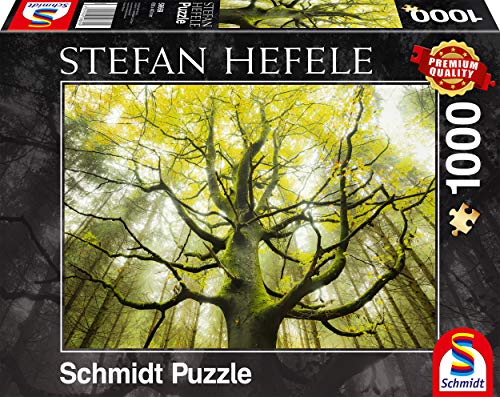 Schmidt Spiele 59669 Other License Stefan Hefele, Traumbaum, 1000 Teile Puzzle, Bunt von Schmidt