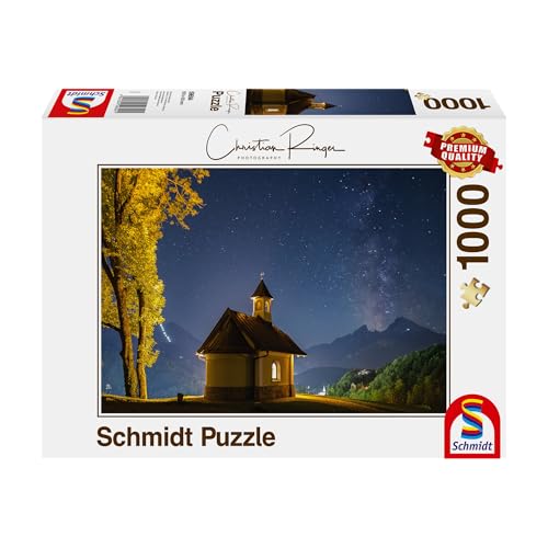 Schmidt Spiele 59694 Christian Ringer, Lockstein, Milchstraße, 1000 Teile Puzzle von Schmidt