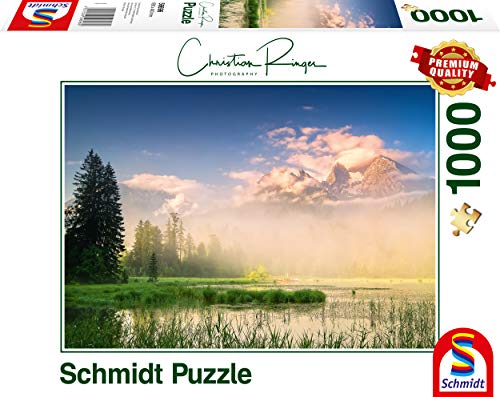 Schmidt Spiele 59696 Christian Ringer, Taubensee, 1.000 Teile Puzzle von Schmidt