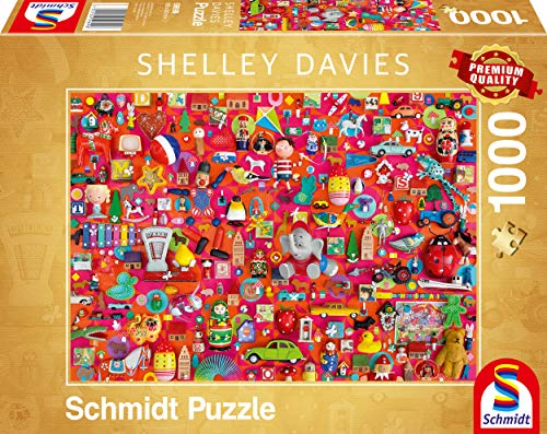 Schmidt Spiele 59699 Shelley Davies, Vintage Spielzeug, 1.000 Teile Puzzle von Schmidt