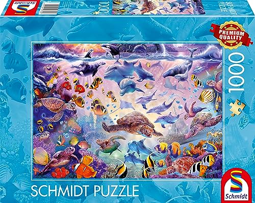 Schmidt Spiele 59758 Majestät des Ozeans, 1000 Teile Puzzle von Schmidt