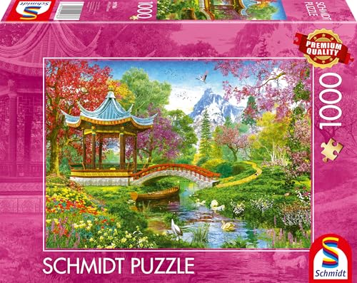 Schmidt Spiele 59786 Zen-Garten, 1000 Teile Puzzle, Mehrfarbig von Schmidt