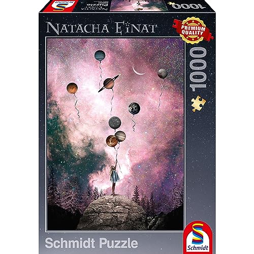 Schmidt Spiele 59903 Natacha Einat, Planet Sehnsucht, 1000 Teile Puzzle von Schmidt