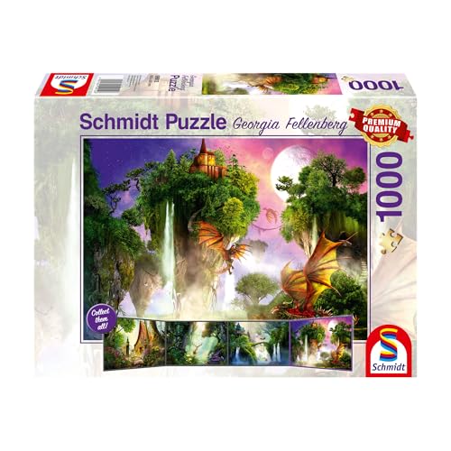 Schmidt Spiele 59912 Georgia Fellenberg, Wächter des Waldes, 1000 Teile Puzzle von Schmidt Spiele