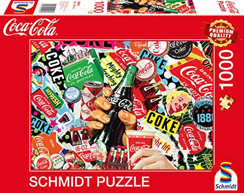 Schmidt Spiele 59916 Coca Cola is it, 1000 Teile Puzzle von Schmidt