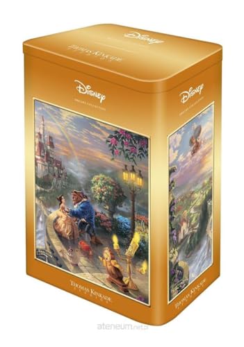 Schmidt Spiele Thomas Kinkade 59926, Disney, Beauty and Beast, 500 Teile Puzzle in Einer Nostalgiedose, bunt von Schmidt