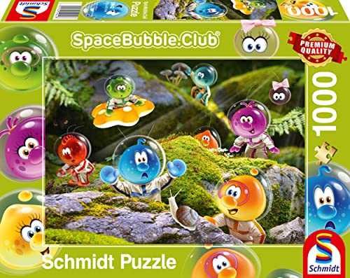 Schmidt Spiele 59942 Spacebubble Club, Ankunft im Mooswald, 1000 Teile Puzzle von Schmidt