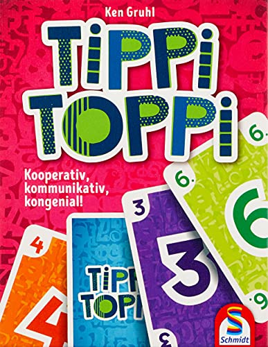 Schmidt Spiele 75051 Tippi Toppi, Kartenspiel, bunt von Schmidt