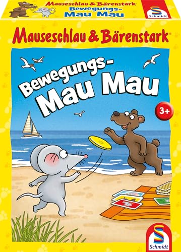 Schmidt Spiele Mauseschlau & Bärenstark, Bewegungs-Mau Mau von Schmidt Spiele