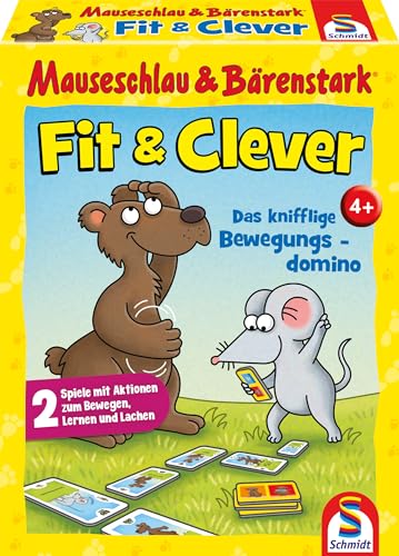 Schmidt Spiele Mauseschlau & Bärenstark, Fit & Clever von Schmidt