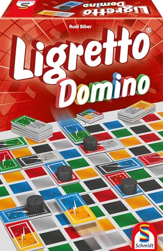 Schmidt Spiele 88316 Ligretto Domino Taktik- und Familienspiel von Schmidt