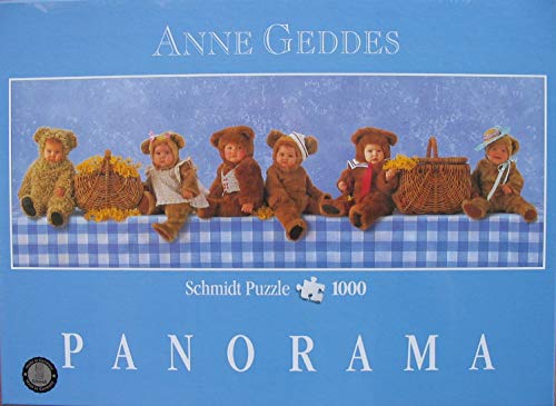 Schmidt Spiele - Anne Geddes, Teddybären-Picknick, 1000 Teile Panoramapuzzle von Schmidt Spiele