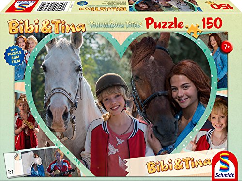 Schmidt Spiele Puzzle 56235 - Bibi und Tina zum Film 4, Mädchenfreundschaft, 150 Teile von Schmidt Spiele