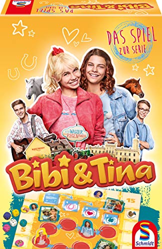 Schmidt Spiele 40609 Spiele Bibi und Tina, Das Spiel zur Serie, Laufspiel von Schmidt