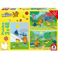 Schmidt Spiele - Viel Spaß mit der Maus, 3x48 Teile von Schmidt Spiele