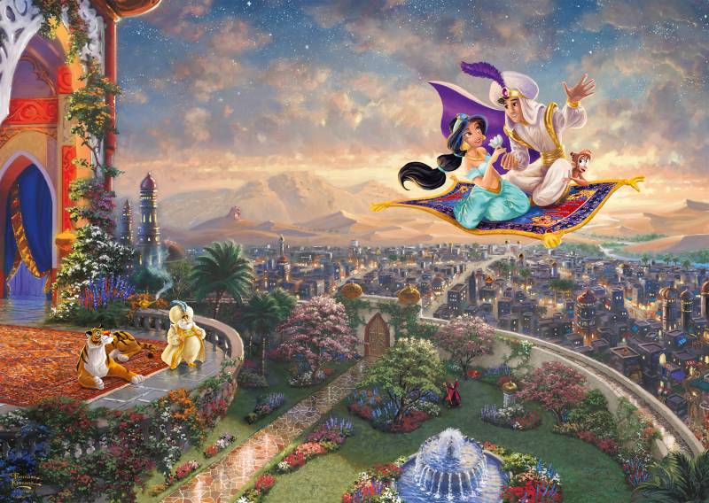 Schmidt Spiele Disney, Aladdin 1000 Teile Puzzle Schmidt-Spiele-59950 von Schmidt Spiele