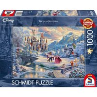 Schmidt Spiele - Disney, Die Schöne und das Biest, Zauberhafter Winterabend, Limited Christmas Editi von Schmidt Spiele