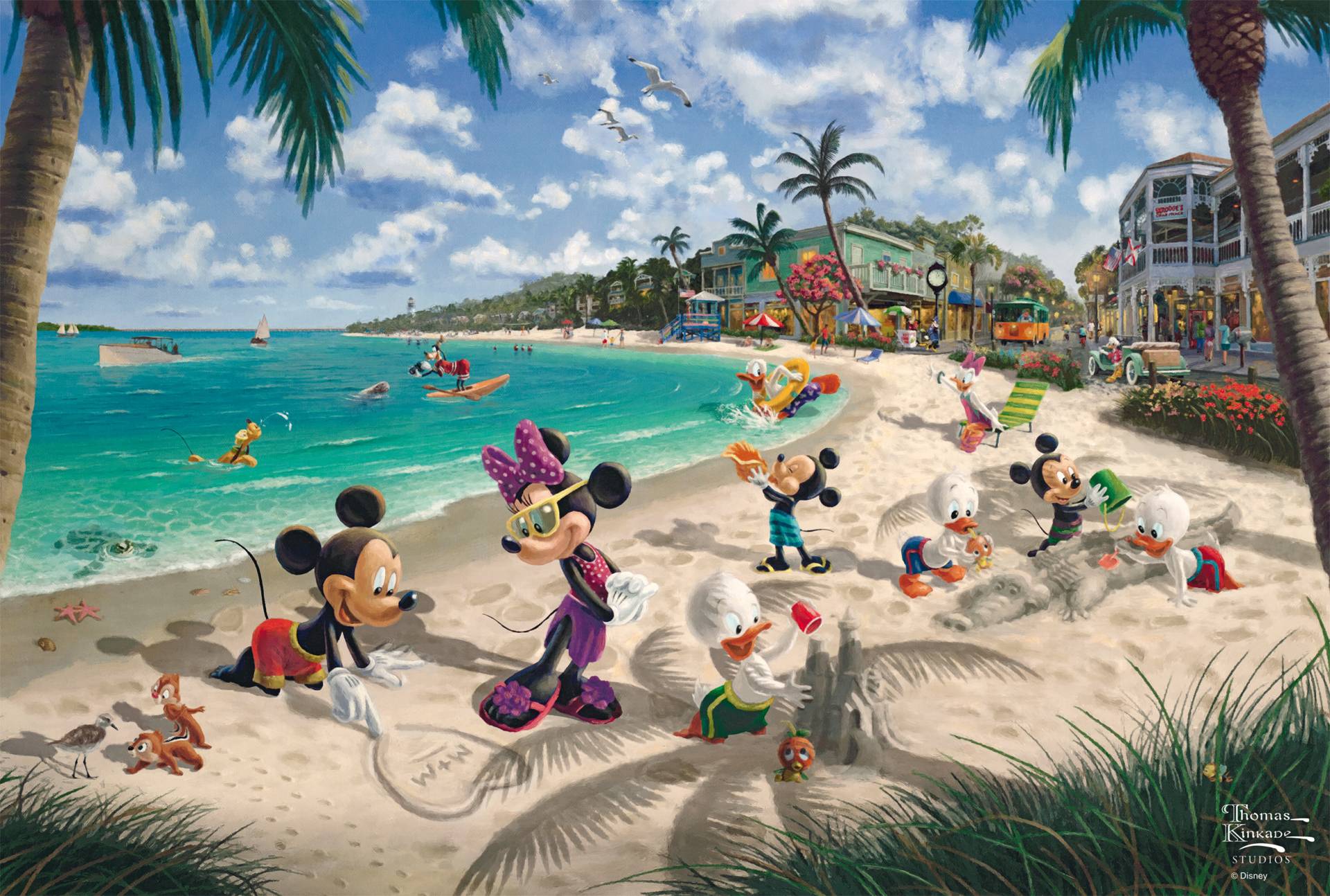 Schmidt Spiele Disney - Mickey & Minnie in Florida - Eco-Friendly 200 Teile Puzzle Schmidt-Spiele-56559 von Schmidt Spiele