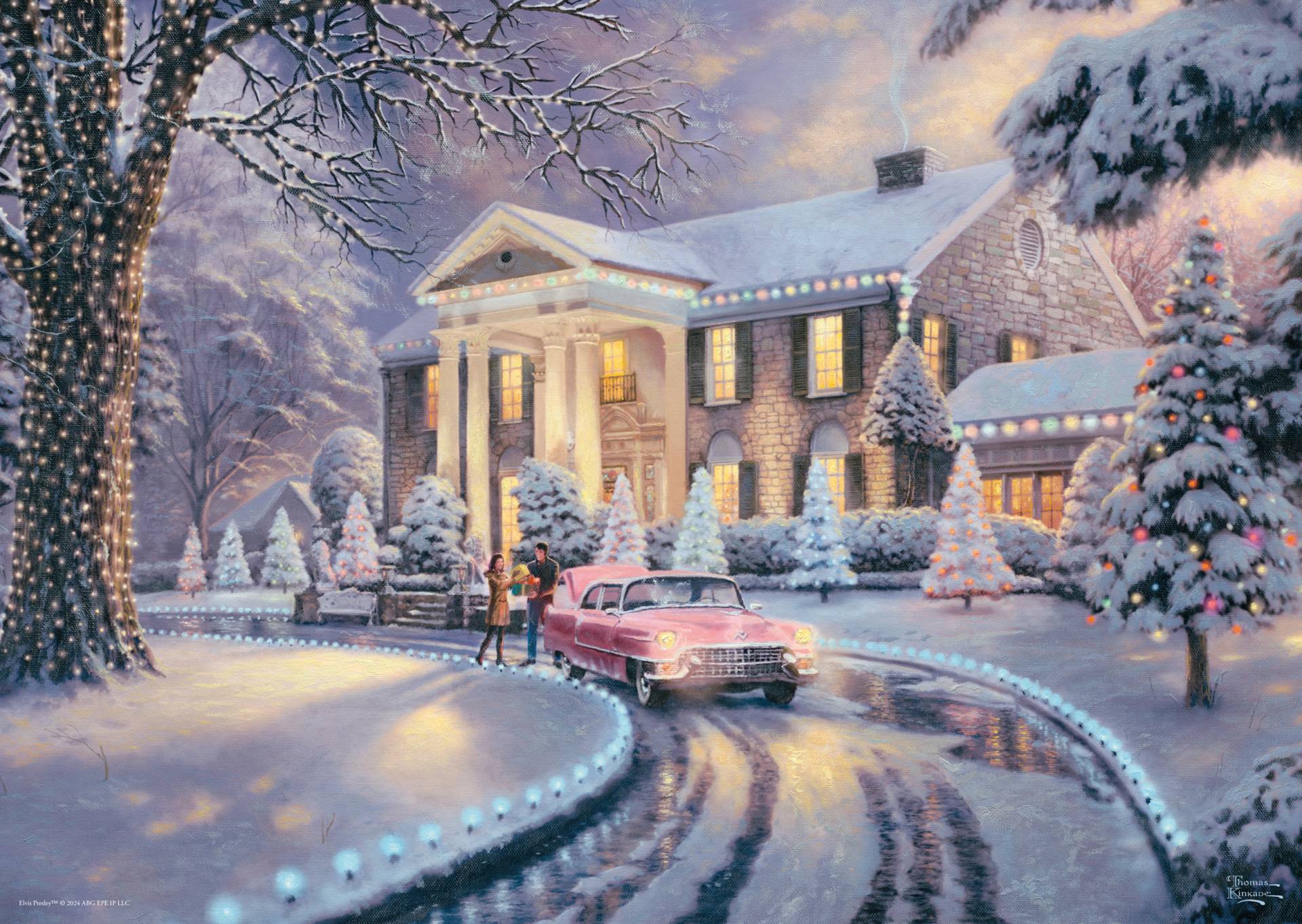 Schmidt Spiele Graceland Christmas 1000 Teile Puzzle Schmidt-Spiele-58781 von Schmidt Spiele