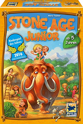 Schmidt Spiele Hans im Glück 48258 Stone Age Junior, Kinderspiel des Jahres 2016 von Schmidt