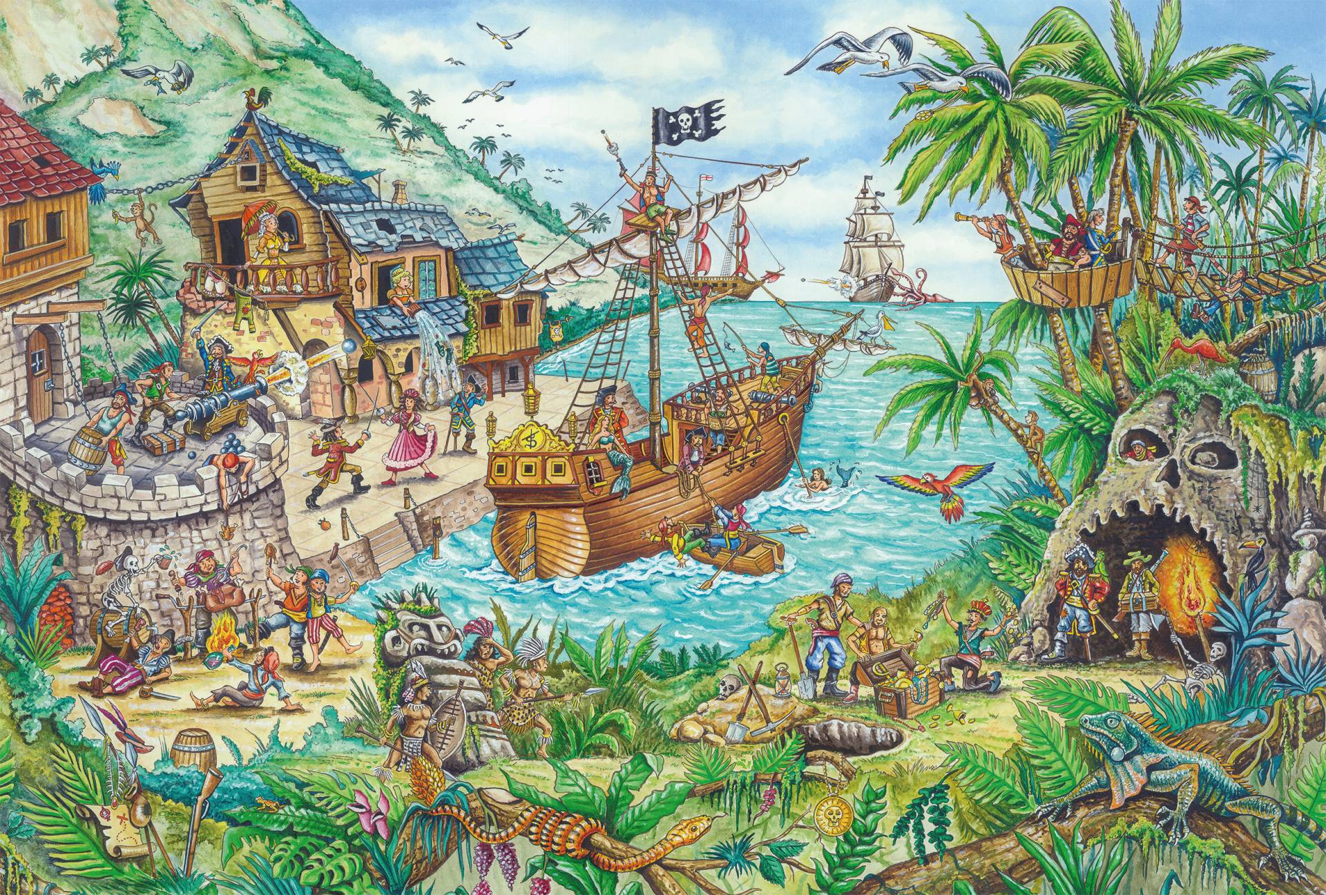 Schmidt Spiele In der Piratenbucht 100 Teile Puzzle Schmidt-Spiele-56330 Schmidt Spiele In der Piratenbucht 100 Teile Puzzle Schmidt-Spiele-56330 von Schmidt Spiele