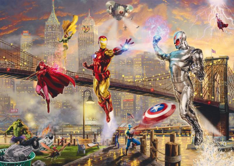 Schmidt Spiele Iron Man 1000 Teile Puzzle Schmidt-Spiele-59960 von Schmidt Spiele