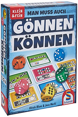 Schmidt Spiele 49368 Gönnen können, Würfelspiel aus der Serie Klein & Fein, bunt von Schmidt