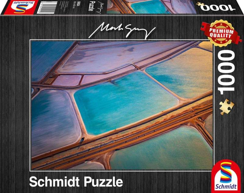 Schmidt Spiele Mark Gray - Pastelle 1000 Teile Puzzle Schmidt-Spiele-59924 von Schmidt Spiele