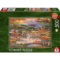 Paradies am Kilimandscharo, Puzzle Standard 500 Teile Paradies am Kilimandscharo, Puzzle Standard 500 Teile von Schmidt Spiele