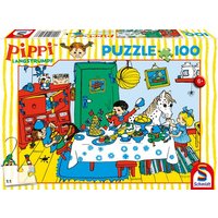 Pipi Langstrumpf Kaffeekränzchen mit Pippi, Puzzle 100 Teile Pipi Langstrumpf Kaffeekränzchen mit Pippi, Puzzle 100 Teile von Schmidt Spiele