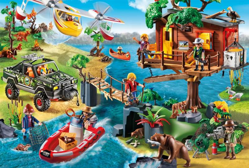 Schmidt Spiele Playmobil, Baumhaus inklusive Figur 150 Teile Puzzle Schmidt-Spiele-56164 von Schmidt Spiele