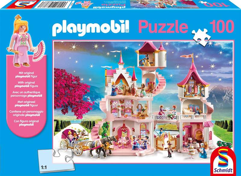 Schmidt Spiele Playmobil - Princess Castle 100 Teile Puzzle Schmidt-Spiele-56383 von Schmidt Spiele