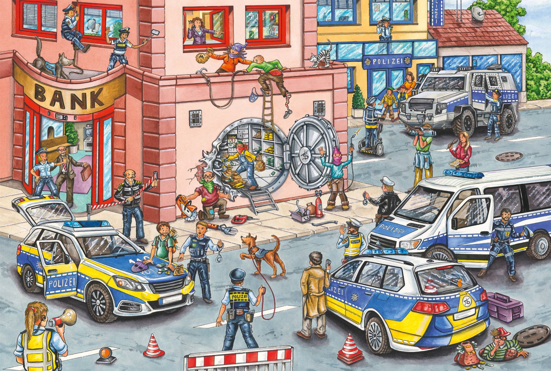 Schmidt Spiele Polizeieinsatz 100 Teile Puzzle Schmidt-Spiele-56450 Schmidt Spiele Polizeieinsatz 100 Teile Puzzle Schmidt-Spiele-56450 von Schmidt Spiele