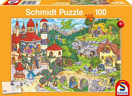 Schmidt Spiele Puzzle 56311 Im Land der Märchen, 100 Teile Kinderpuzzle, bunt von Schmidt Spiele