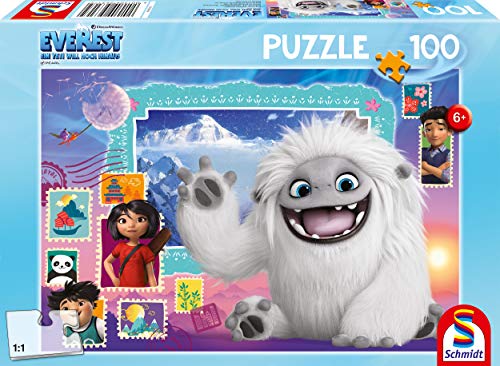 Schmidt Spiele Puzzle 56317 Eine magische Reise, DreamWorks-Everest, Kinderpuzzle, 100 Teile, bunt von Schmidt