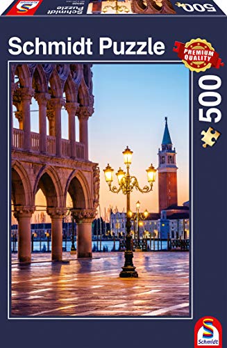 Schmidt Spiele Puzzle 58320 EIN Abend auf der Piazzetta, Puzzle, 500 Teile von Schmidt Spiele