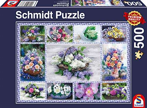 Schmidt Spiele Puzzle 58366 Blumenbouquet, 500 Teile Puzzle, bunt von Schmidt