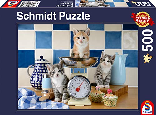 Katzen in der Küche (Puzzle) von Schmidt