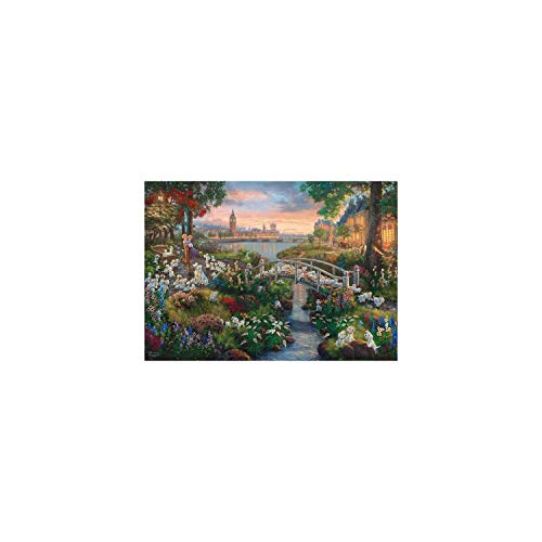 Schmidt Spiele 59489 Thomas Kinkade, Disney, 101 Dalmatiner, 1000 Teile Puzzle von Schmidt