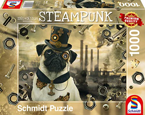 Schmidt CGS_59645 Markus Binz: Steampunk Puzzle, Multicolor von Schmidt Spiele