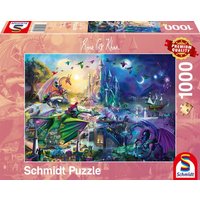 Schmidt Spiele - Rose Cat Khan - Nächtlicher Drachen-Wettstreit, 1000 Teile Schmidt Spiele - Rose Cat Khan - Nächtlicher Drachen-Wettstreit, 1000 Teile von Schmidt Spiele